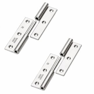 2 stykker højkvalitets displayhængsel, B-1004-1-R, højde: 75 mm, fra TAKIGEN, lasteevne: 15 kg (34 lbs), version: højre. Produktbillede 