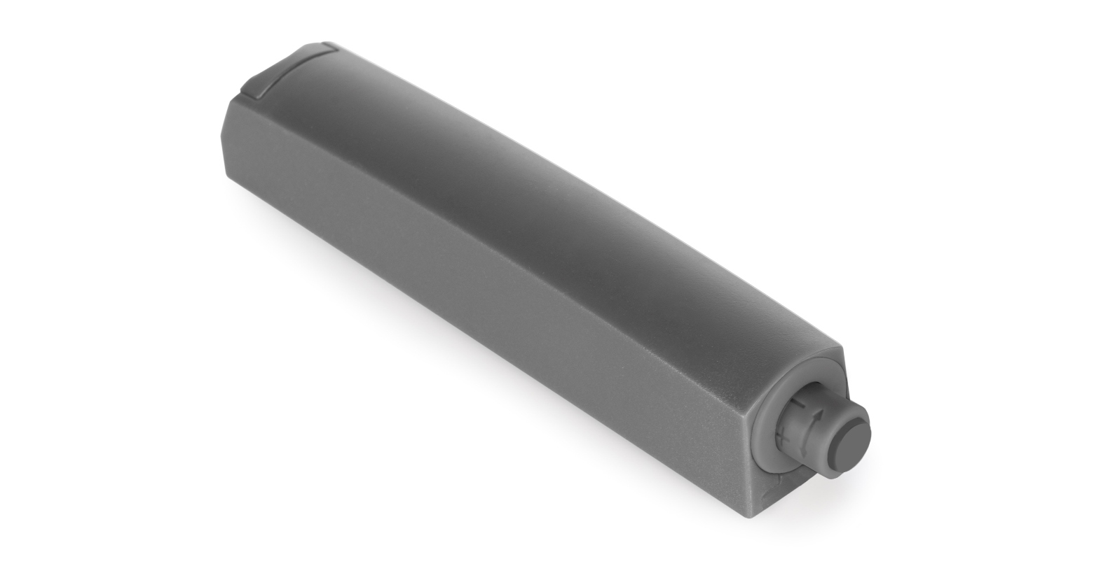 2 stk. elegant tryklås med monteringshus, overflade: antracitgrå, design: ikke-magnetisk, 1900223. Stabil push-to-open døråbner til møbeldøre, skabslåger, klapper og meget mere, af EMUCA - Billede 6