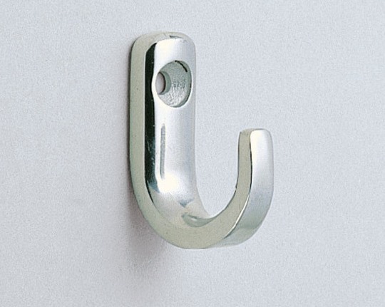 Krog i rustfrit stål af høj kvalitet, fremstillet af massivt rustfrit stål, belastningskapacitet: 16 kg, 34 mm (1,4"), TA3L. Vægkroge i rustfrit stål til knagerække, badeværelse, udendørs, swimmingpool og meget mere, af Sugatsune / LAMP® (Japan) - Billede 3