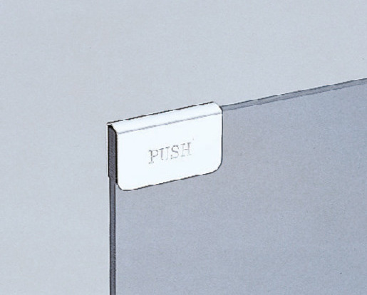 Modplade til glastykkelse 5 mm (13/64"), af stål, overflade: forkromet, 40 mm (1-37/64"), K-130CR. Modstykke til glasskabsdør, magnetisk fluesnapper og meget mere, af Sugatsune / LAMP® (Japan) - Billede 4