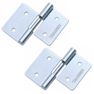 2 stykker kompakt løftehængsel, B-56-R, højde: 35 mm, fra TAKIGEN, bæreevne: 2 kg (5 lbs), version: højre. Produktbillede