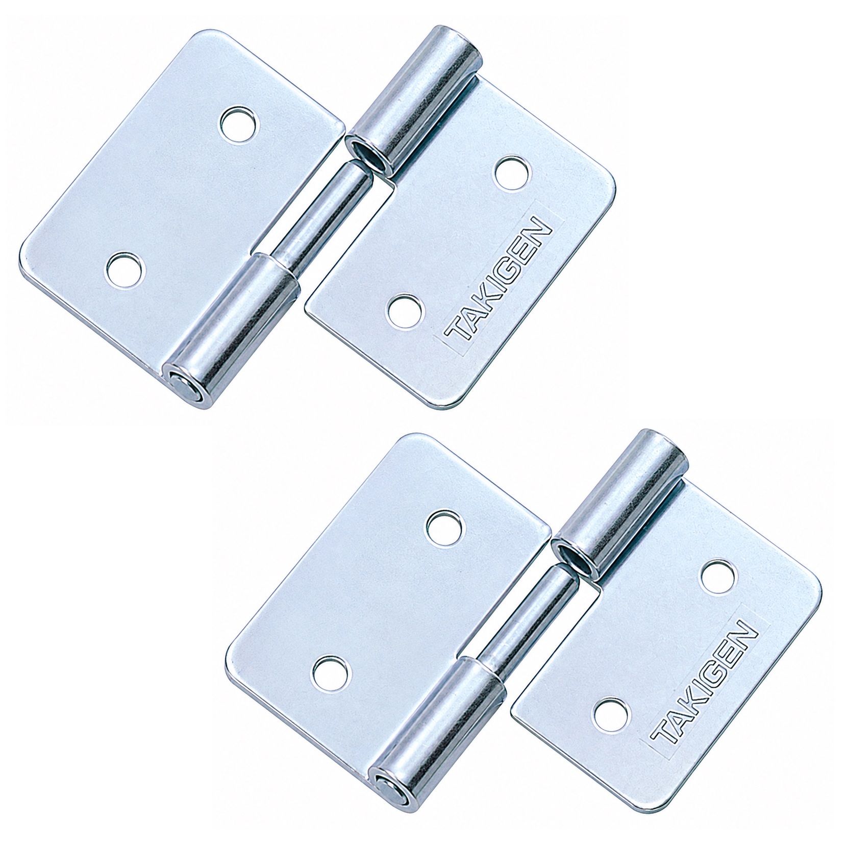 2 stykker kompakt løftehængsel, B-56-R, højde: 35 mm, fra TAKIGEN, bæreevne: 2 kg (5 lbs), version: højre. Produktbillede