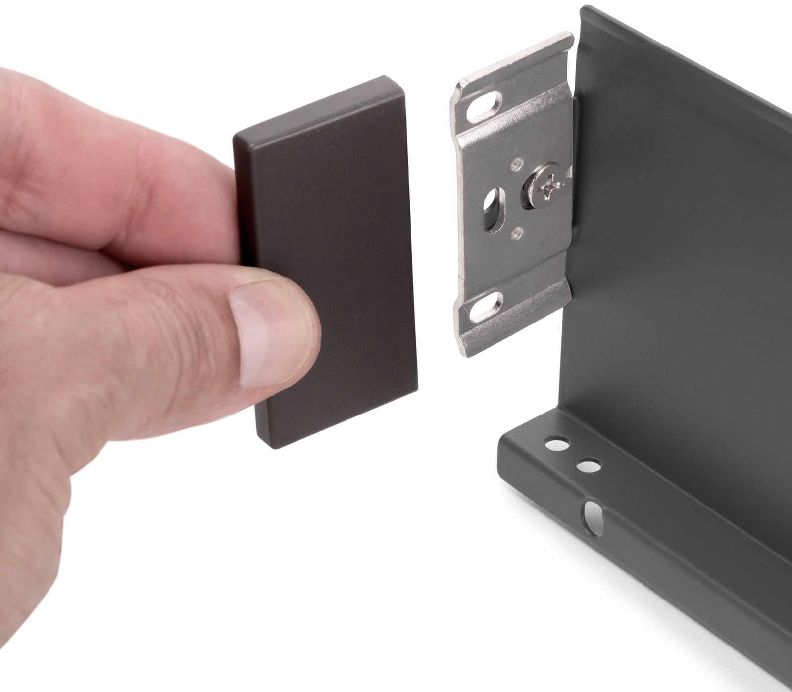 Skuffesæt, med ekstra tynde rammer, højde: 88 mm (3-15/32"), overflade: antracitgrå, 300 mm (11-13/16"), version: fuld udvidelse med blød lukning, 3275035 skuffesæt til køkkenmøbler og meget mere, fra EMUCA - Billede 7