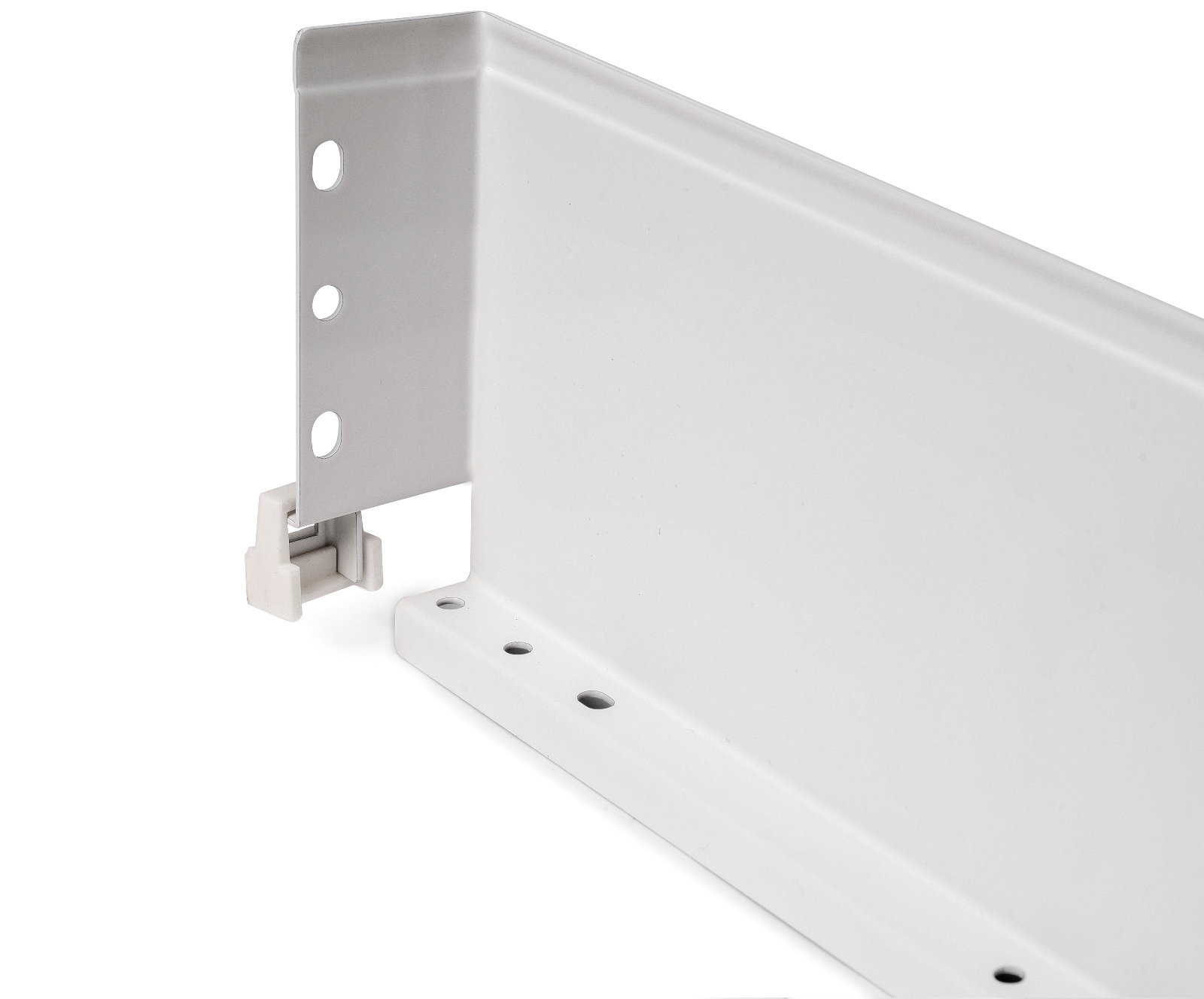 Skuffesæt, med ekstra tynde rammer, højde: 88 mm (3-15/32"), overflade: hvid, 340 mm (13-25/64"), version: delvis forlængelse med skubbe-til-å-åbne, 3275112. skuffesæt til køkkenmøbler og meget mere, af EMUCA - Billede 3