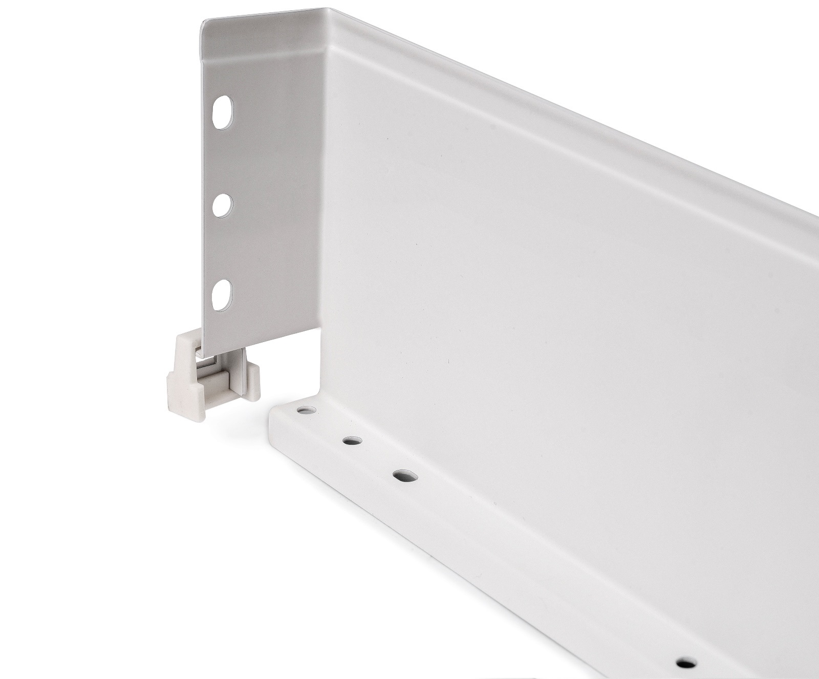 Skuffesæt, med ekstra tynde rammer, højde: 88 mm (3-15/32"), overflade: hvid, 490 mm (19-19/64"), version: delvis forlængelse med skubbe-til-å-åbne, 3275412. skuffesæt til køkkenmøbler og meget mere, af EMUCA - Billede 7