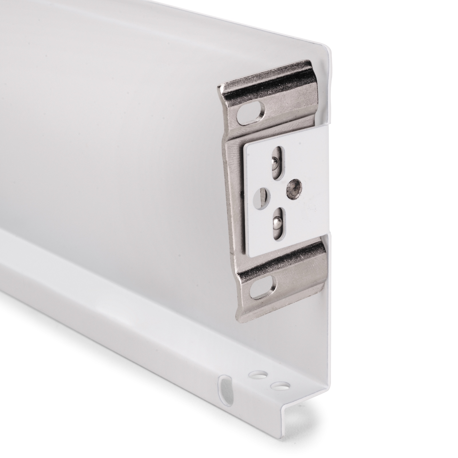 Skuffesæt, med ekstra tynde rammer, stelhøjde 88 mm (3-15/32"), overflade: hvid, 300 mm (11-13/16"), version: delvis udtræk med soft-close, 3275012. praktisk skuffesæt til køkkenmøbler og meget mere, fra EMUCA - Billede 3