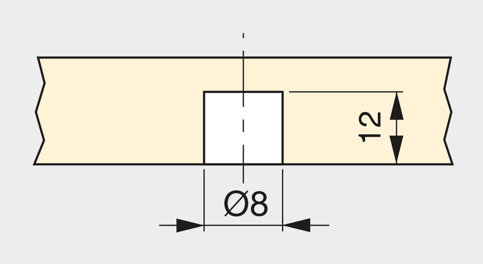 20 stk. ekspansionsbøsning af høj kvalitet med indvendigt gevind M6 til træ, lavet af messing, 12 mm (15/32"), 8008202. Praktisk løftetrådindsats til trædele, møbelsamlinger og meget mere, fra EMUCA - Billede 3