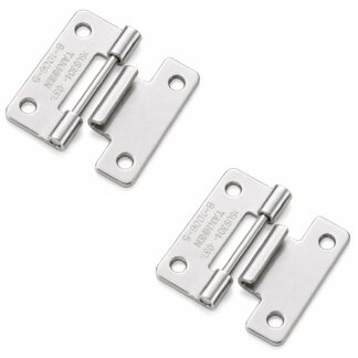 2 stykker højkvalitets plug-in hængsel, B-1006-5, højde: 30 mm, fra TAKIGEN, bæreevne: 2 kg (5 lbs). Produktbillede 