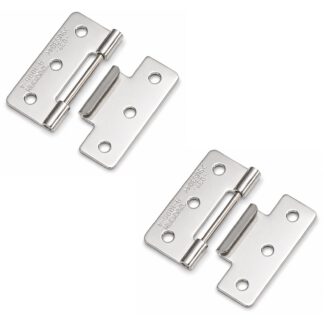 2 stykker højkvalitets plug-in hængsel, B-1006-4, højde: 36 mm, fra TAKIGEN, lastekapacitet: 3 kg (7 lbs). Produktbillede
