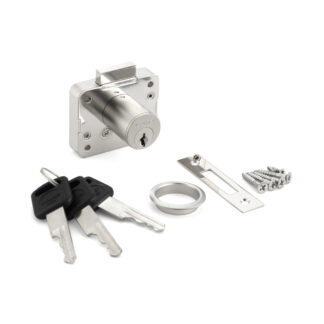 Skabslås, med samme nøgle 2550-24-DN-D, af Sugatsune / LAMP (Japan)