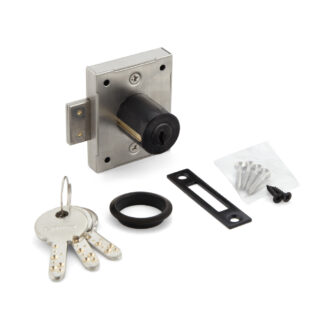 Skabslås, med samme nøgle 7810-24BL-D, af Sugatsune / LAMP (Japan)