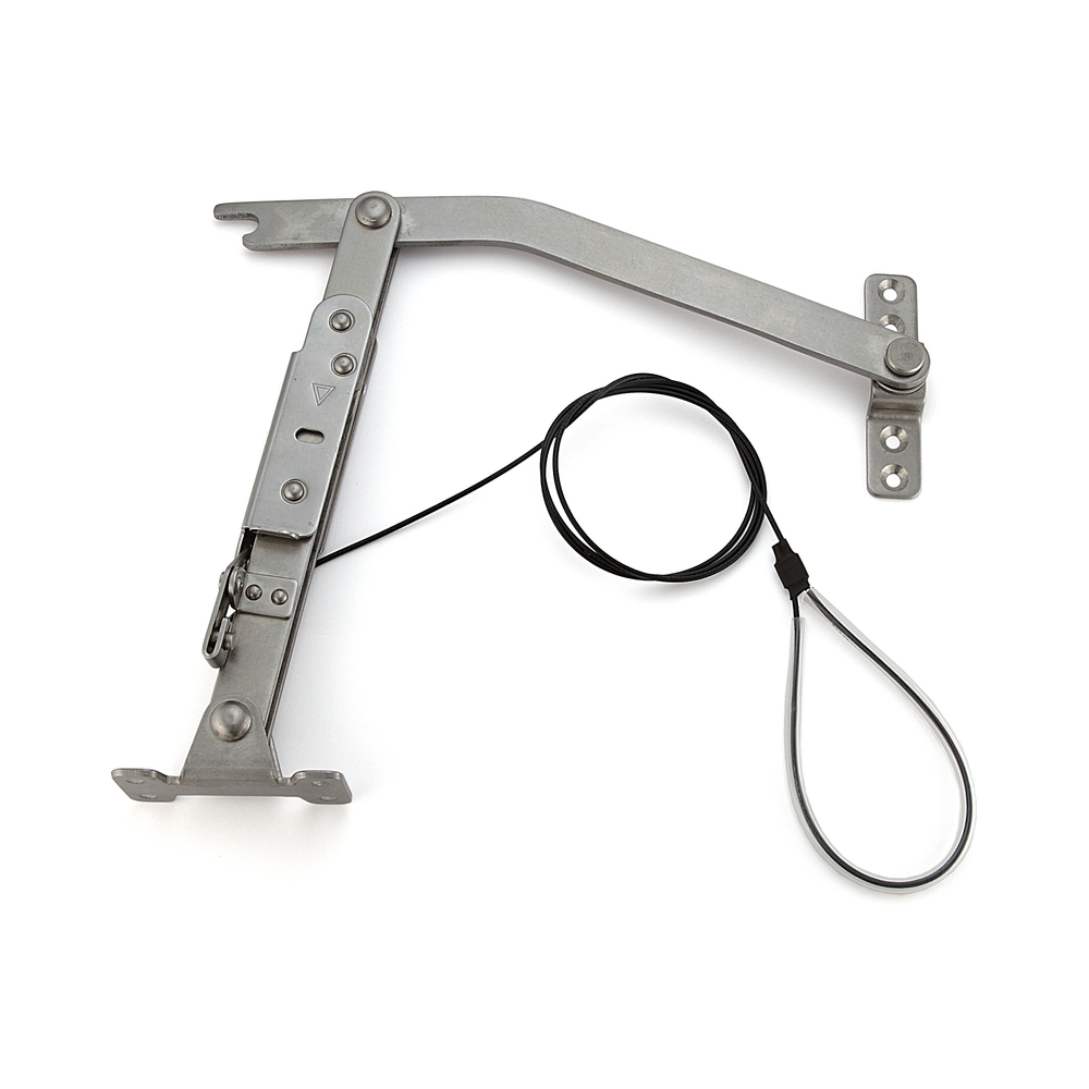 Dørstopper, med ståltrådsløfter YA-2020WL, længde: 395 mm, af Sugatsune / LAMP (Japan) - Billede 2