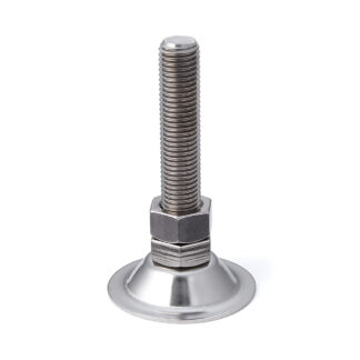 Leveling Glider, rustfrit stål ADPS75-20-100, af Sugatsune / LAMP (Japan)