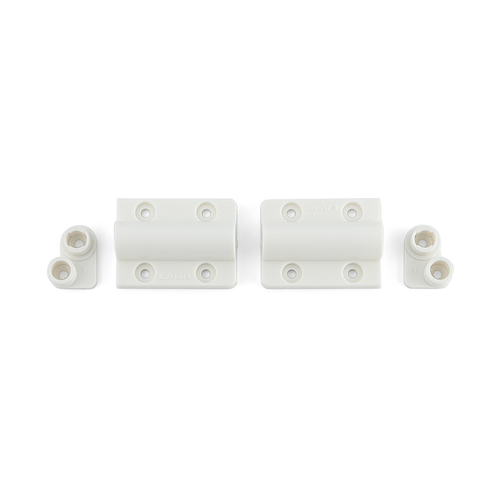 Mini hængsel, dæmpet, selvåbnende HG-JHS9-S-WT, af Sugatsune / LAMP (Japan)