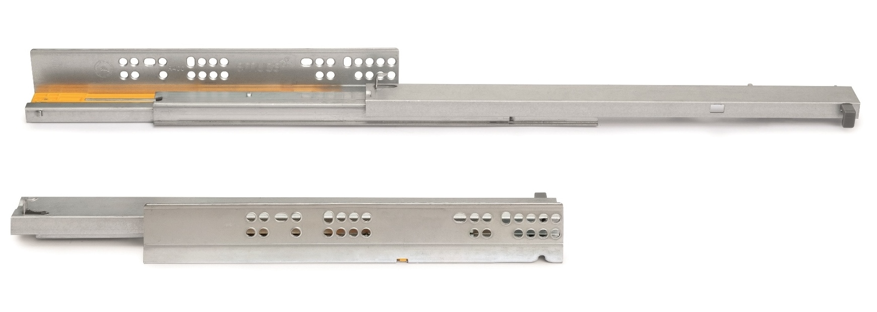 Gulvmeder, bæreevne: 30 kg (67 lbs), 350 mm (13-25/32"), version: fuld udtræk med soft-close, 3124205. Gulvudtræk af høj kvalitet til træskuffer, træskuffer, træhylder og meget mere, fra EMUCA - Billede 6
