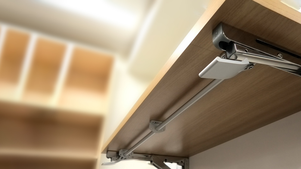 Praktisk plejlstang, version: til tre foldebeslag, EB-907561 og EB-907572. Enhåndstilslutningsgreb til Robust Soft by ROCA og EB-DA foldekonsol, fra Sugatsune / LAMP® (Japan) - Billede 6